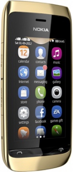 Nokia 308 Asha Dual Sim Golden Light Nokia 308 Asha Dual Sim Golden Light